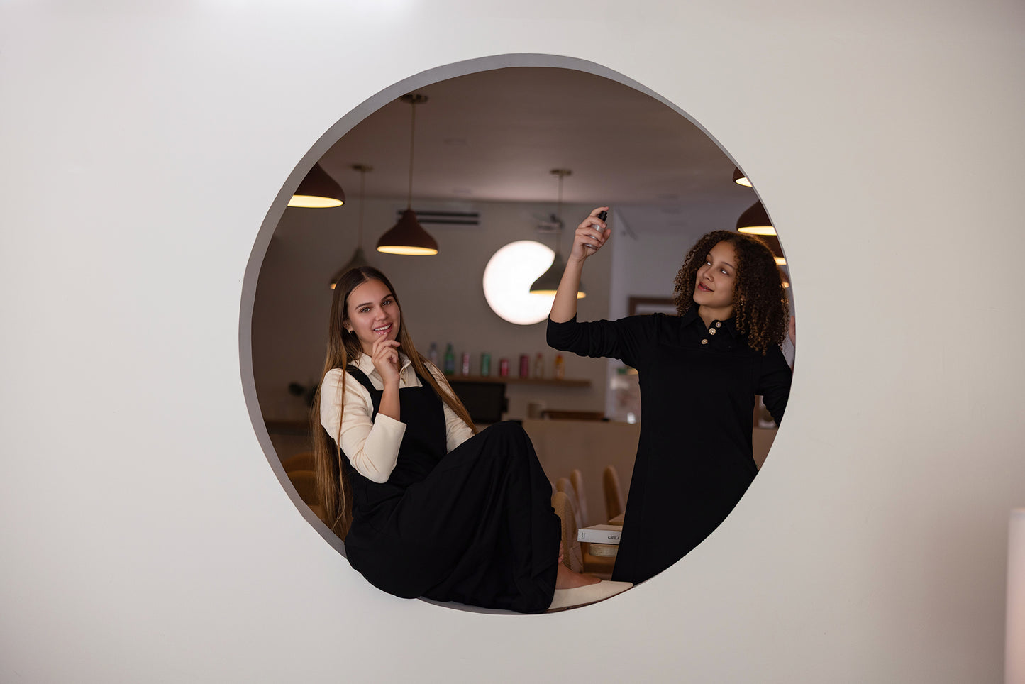 French Terry Jumper Dress