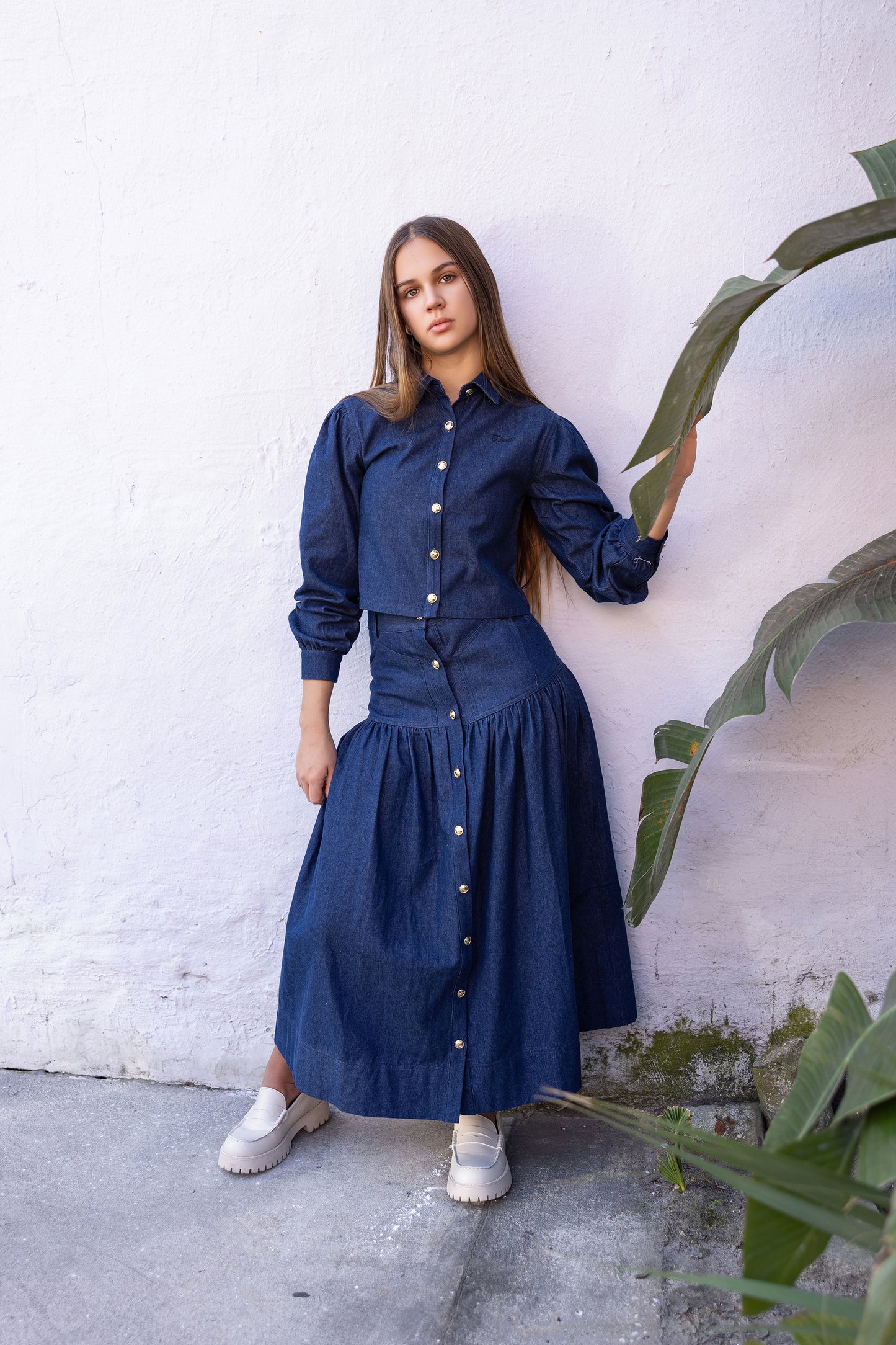 Denim Skirt