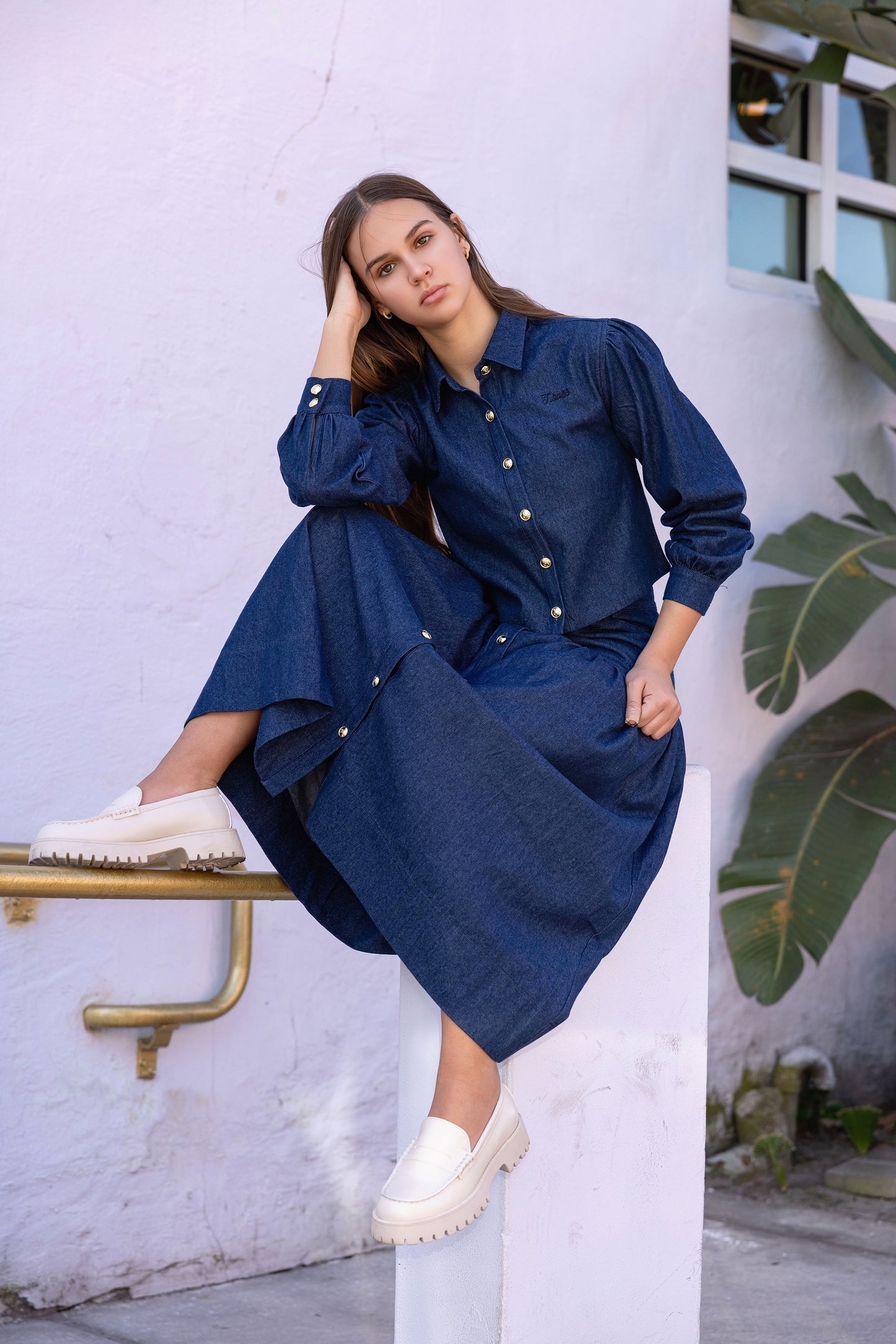 Denim Skirt