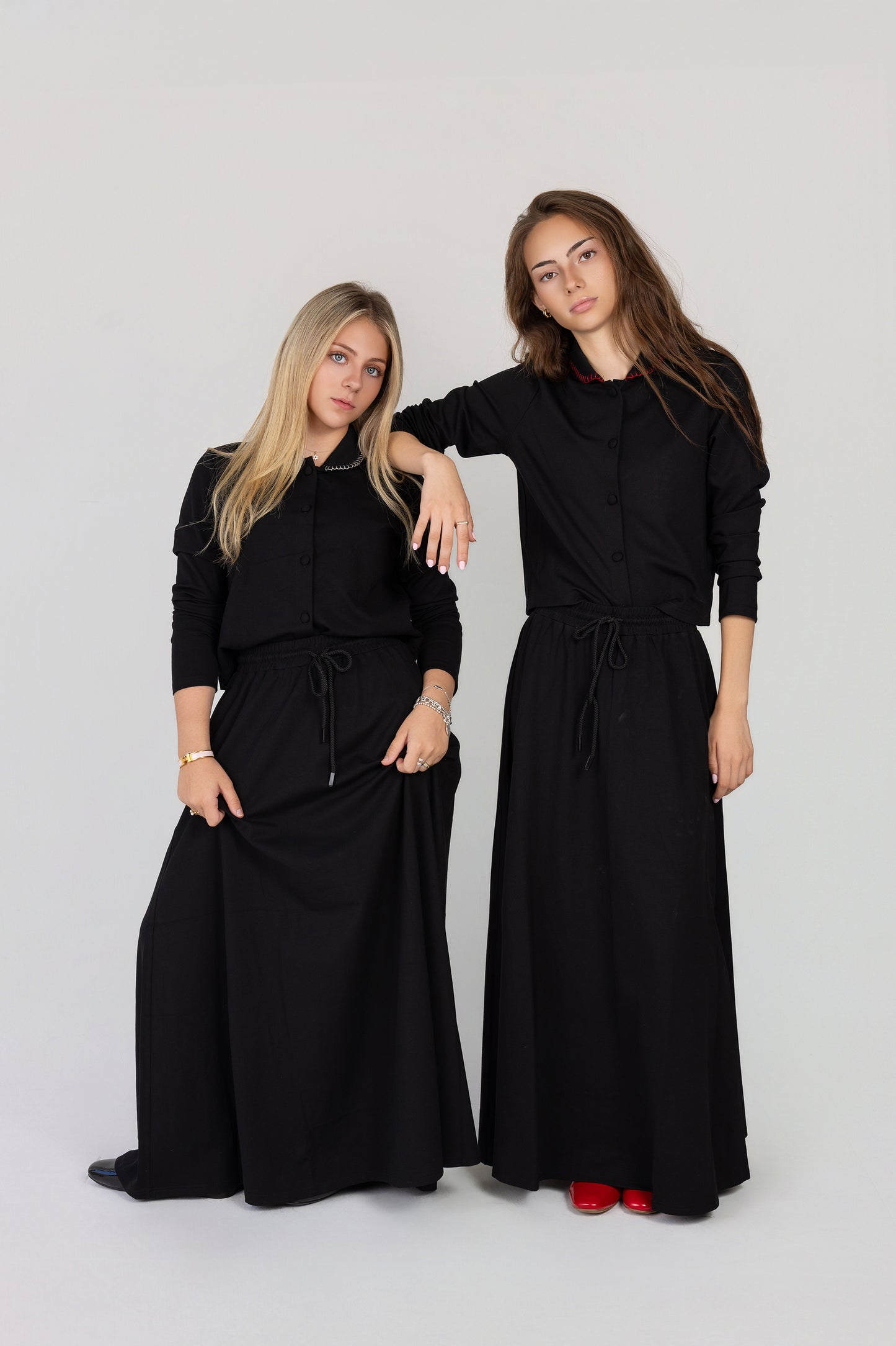 Stitched Collar Set
