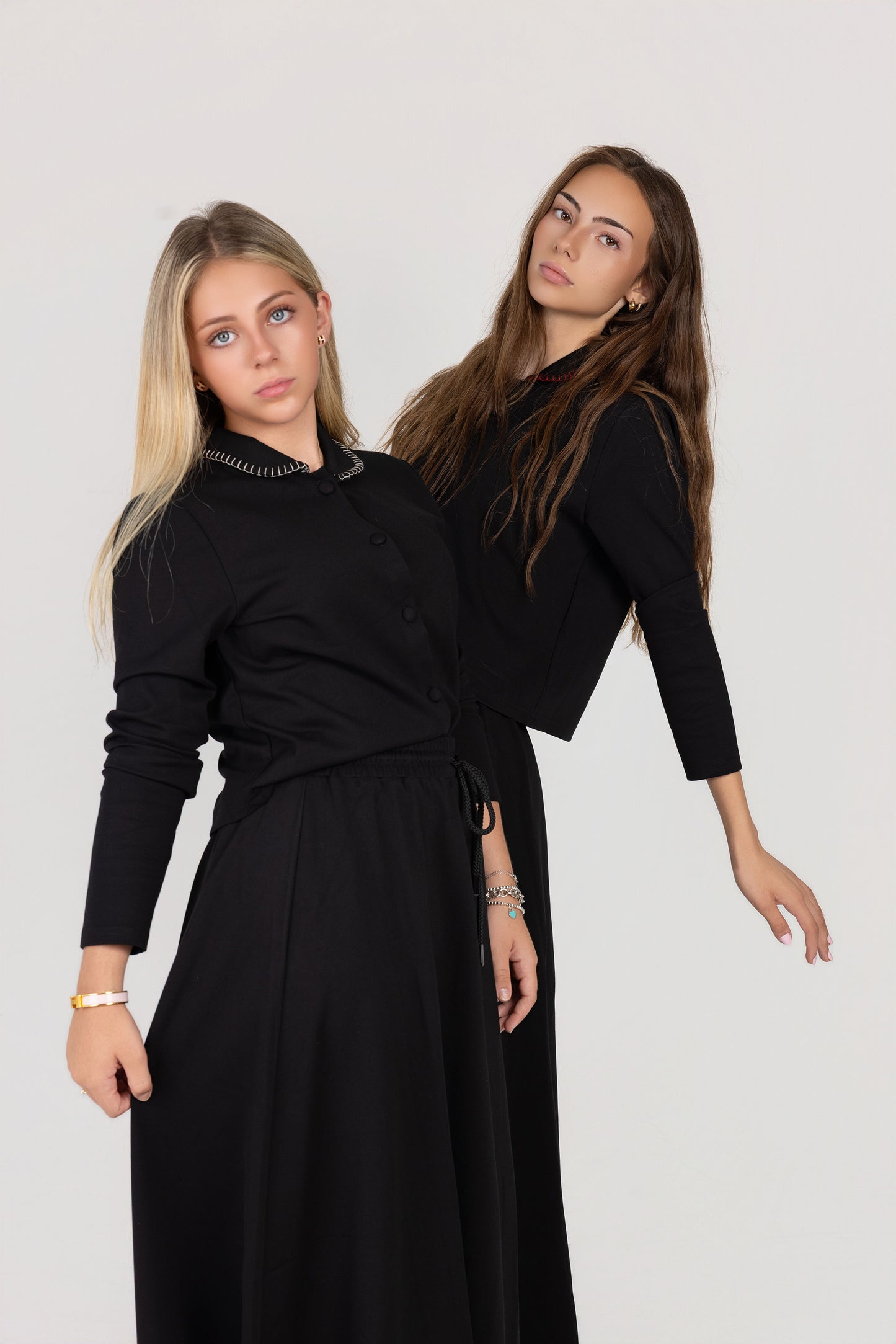 Stitched Collar Set