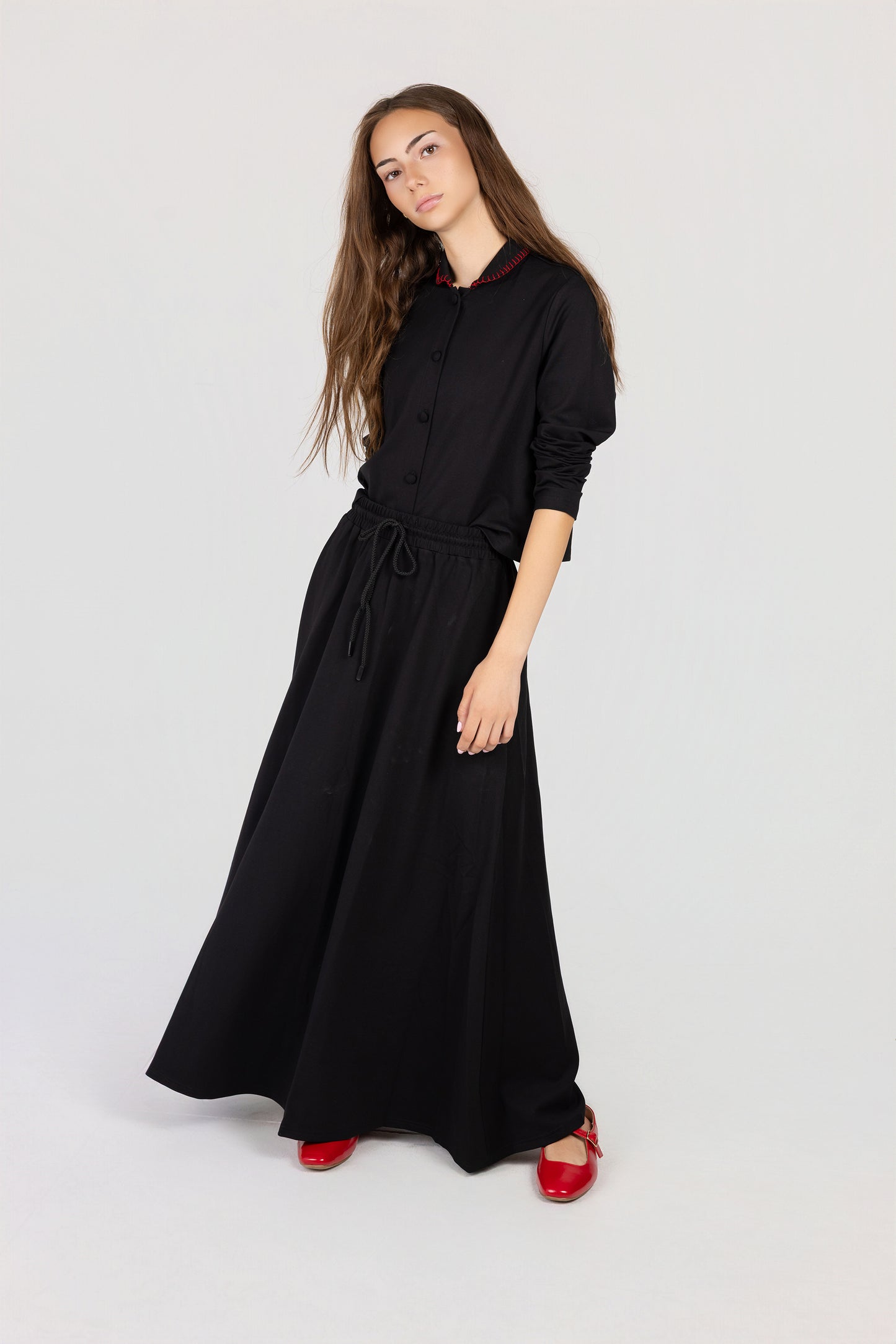Stitched Collar Set