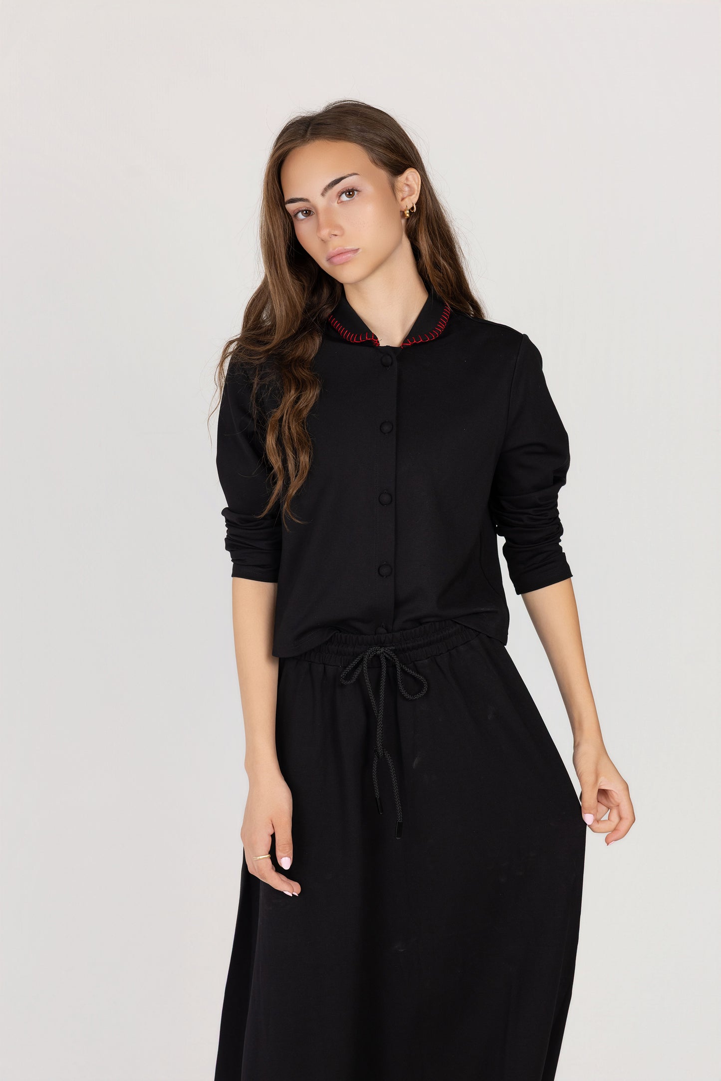 Stitched Collar Set