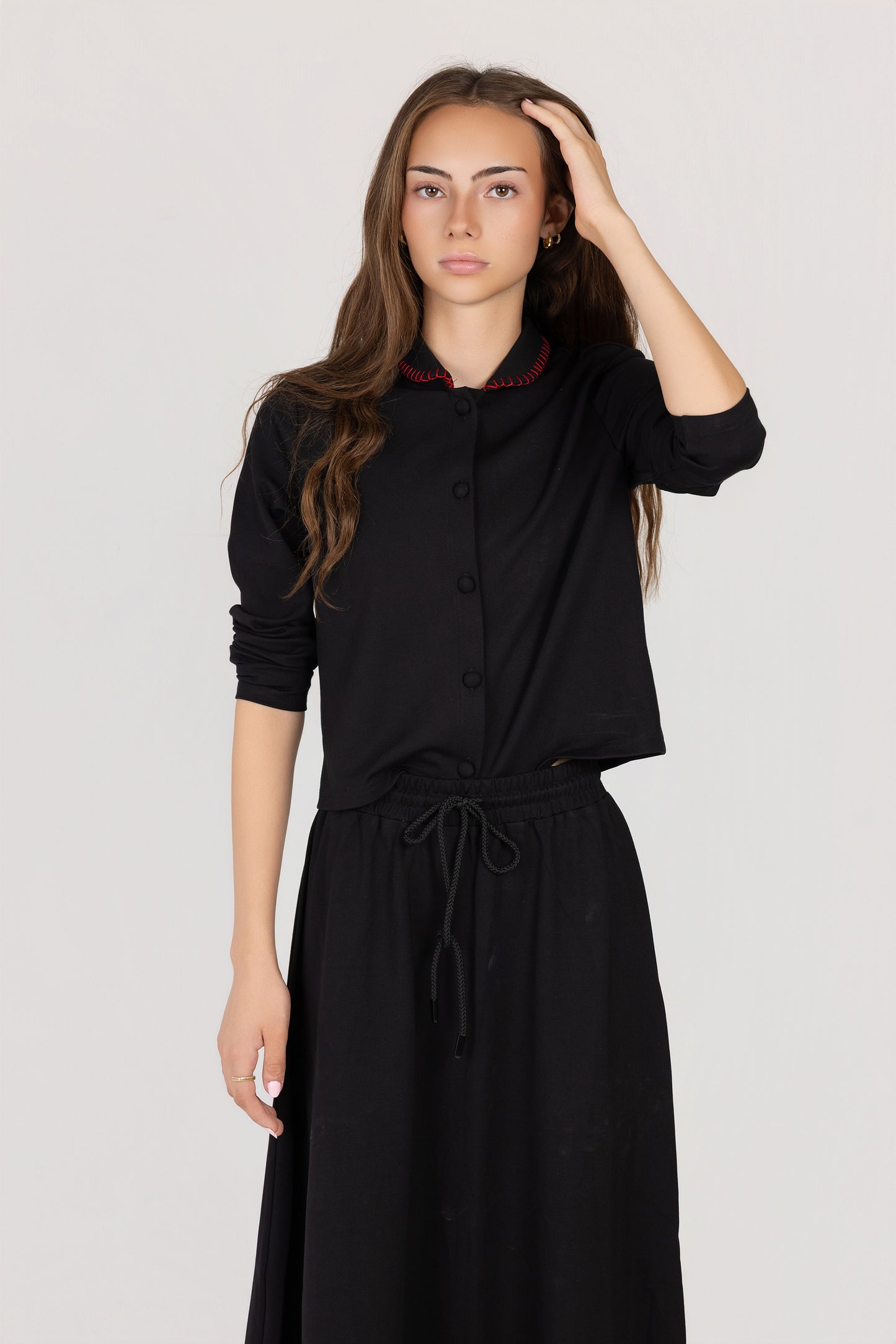 Stitched Collar Set