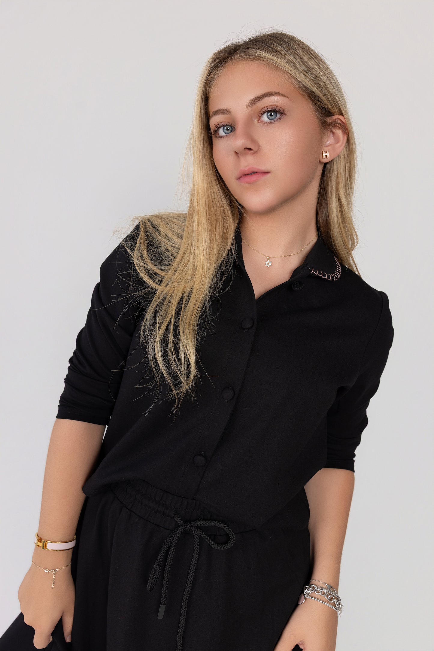 Stitched Collar Set