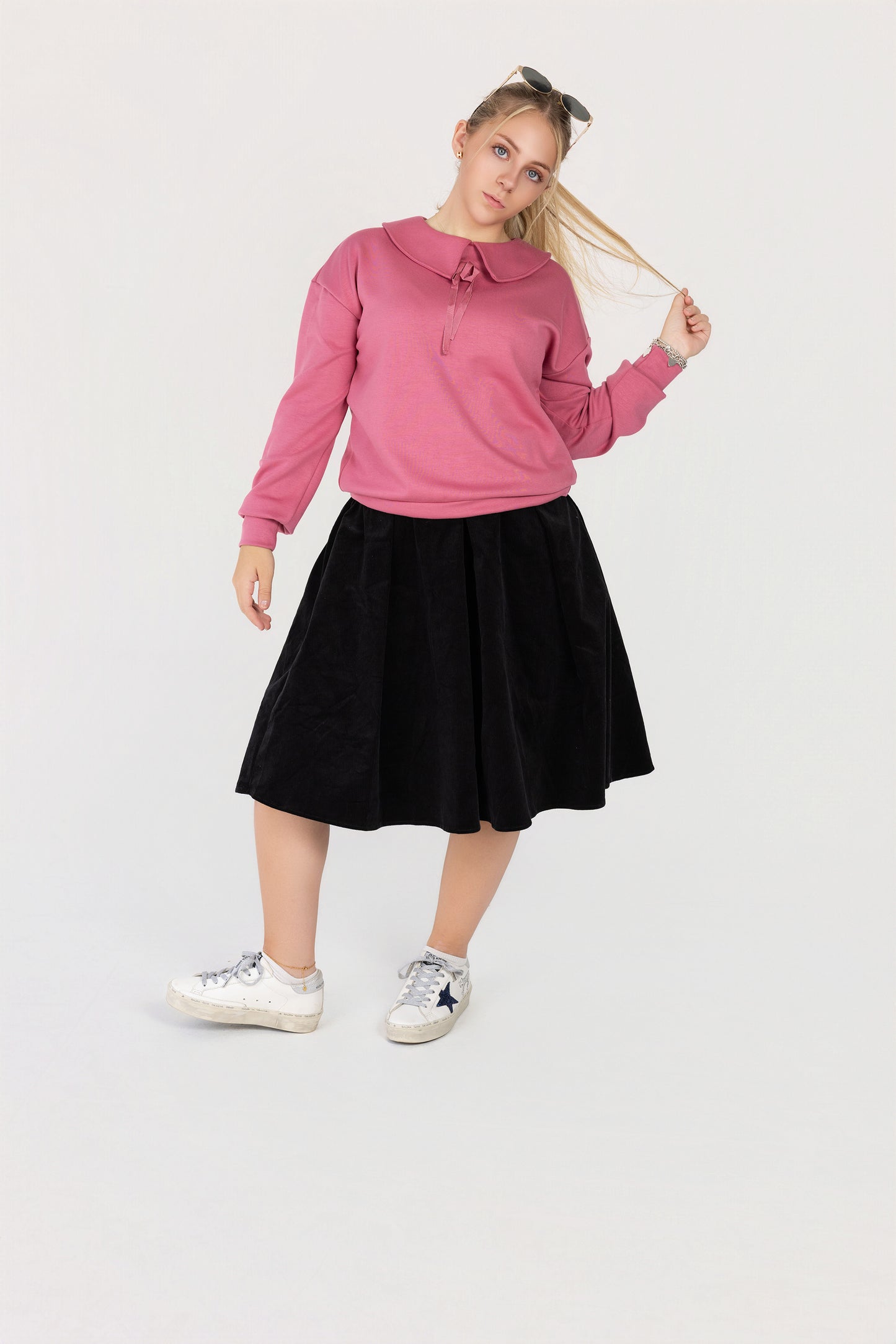 Petersham Ribbon Sweatshirt