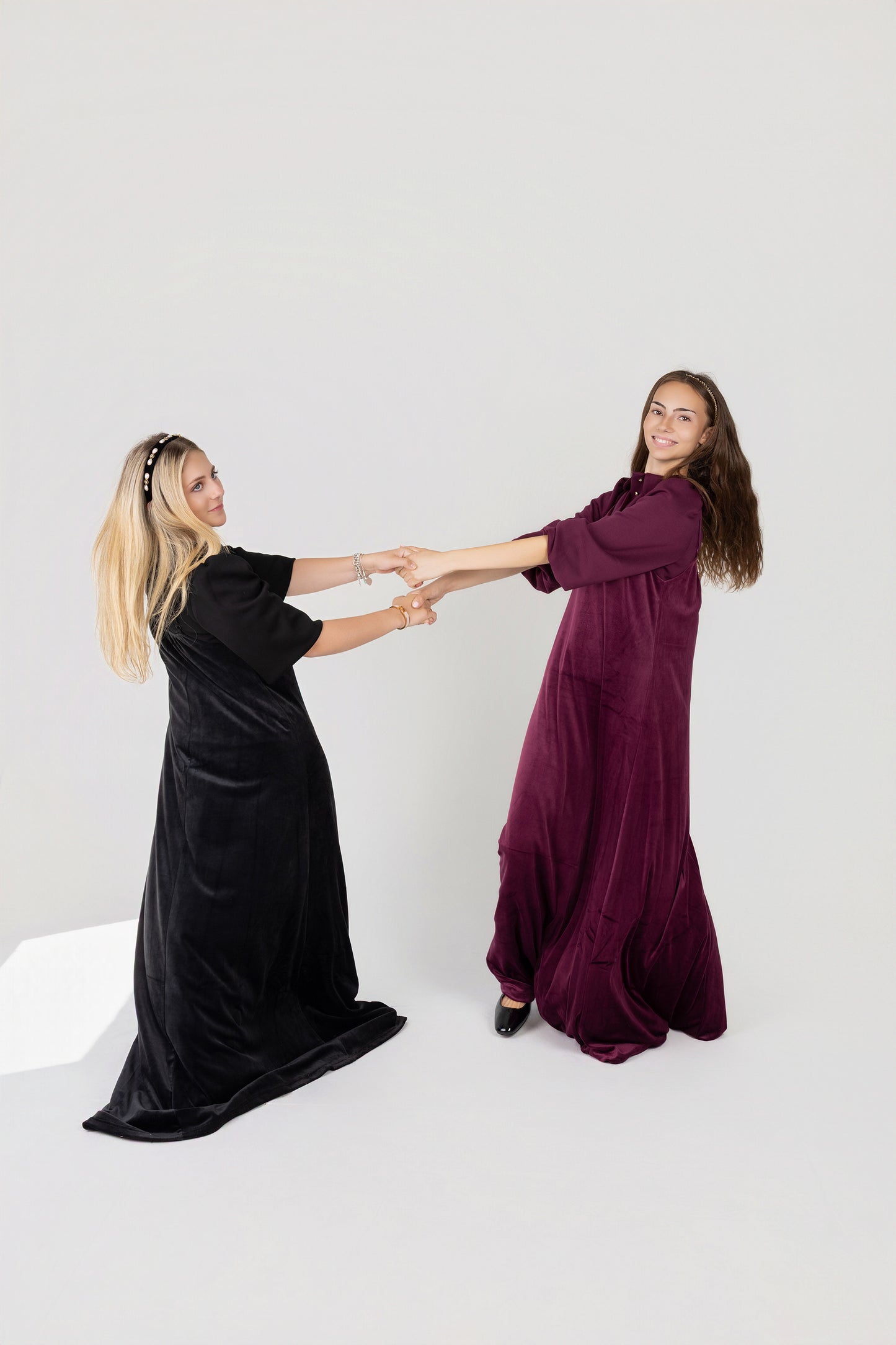 Velour Maxi Jumper + Model Shirt
