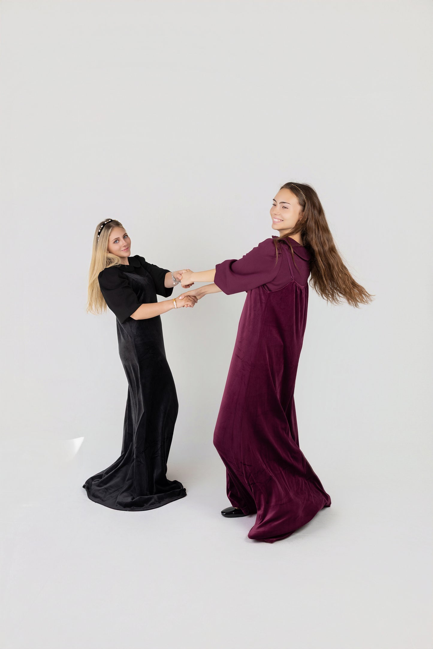 Velour Maxi Jumper + Model Shirt