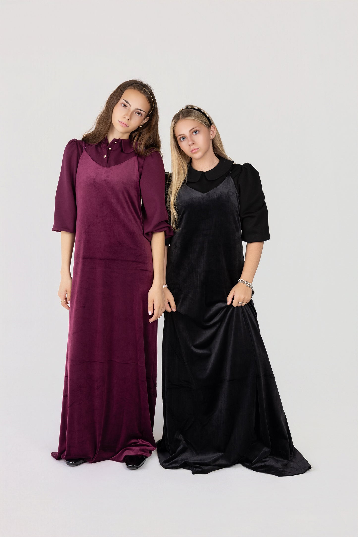 Velour Maxi Jumper + Model Shirt