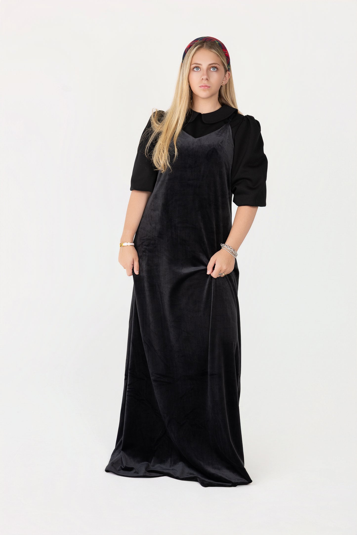 Velour Maxi Jumper + Model Shirt