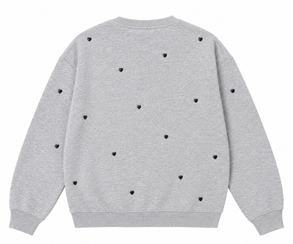 Jeweled Heart Sweatshirt