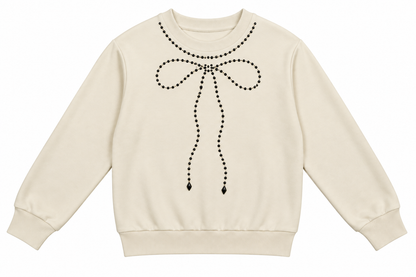 Jewel Bow Sweatshirt