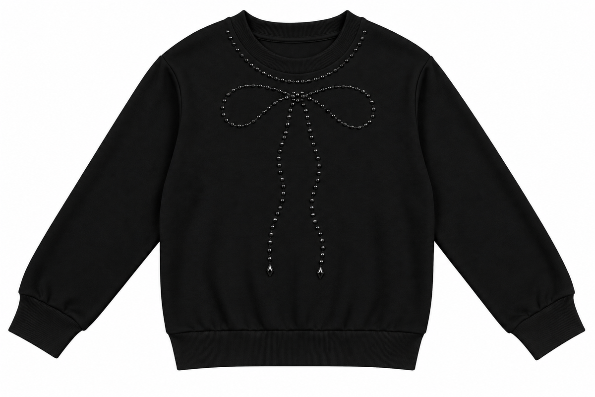 Jewel Bow Sweatshirt
