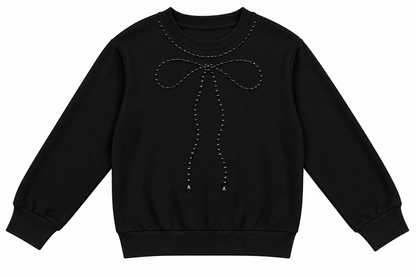 Jewel Bow Sweatshirt