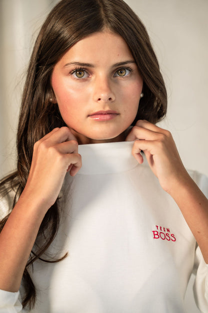 Teen Boss Scuba Asymmetrical Sweatshirt